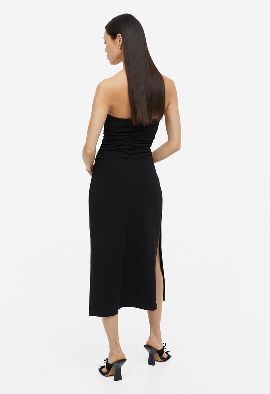 H&M - Bandeau dress - black