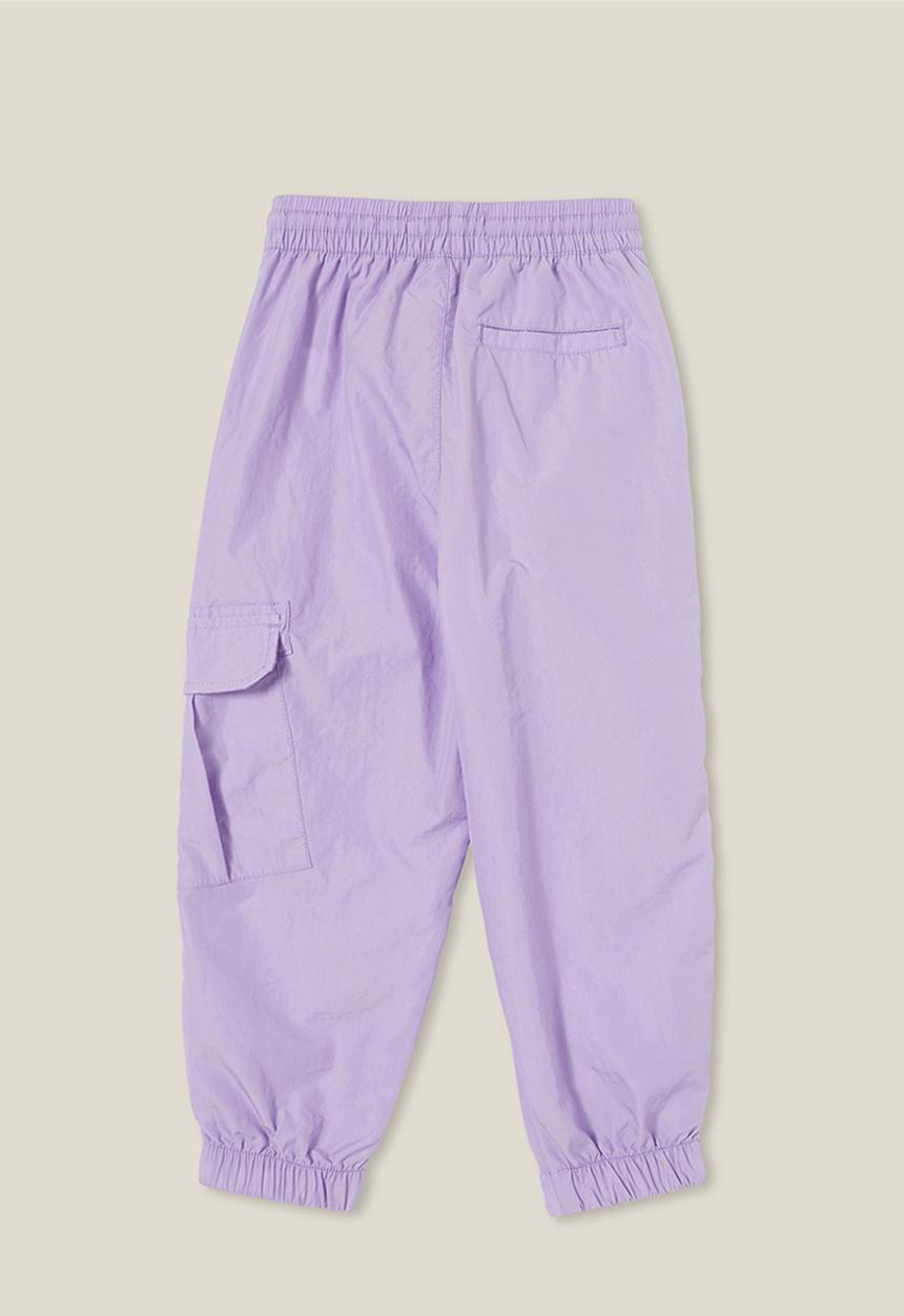 Cotton On - Peta parachute pant - lilac drop