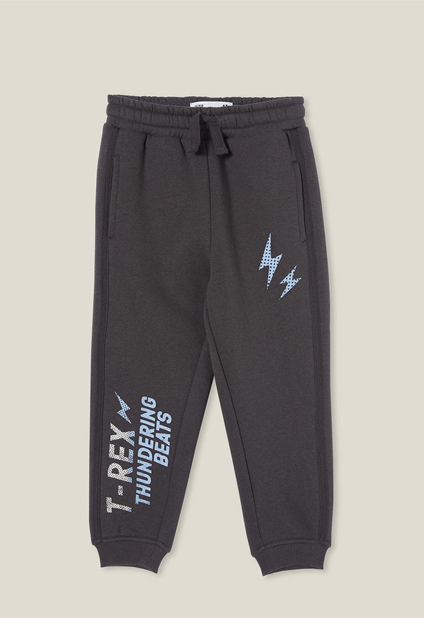 Cotton On - Marco trackpant - phantom/t-rex thundering beats