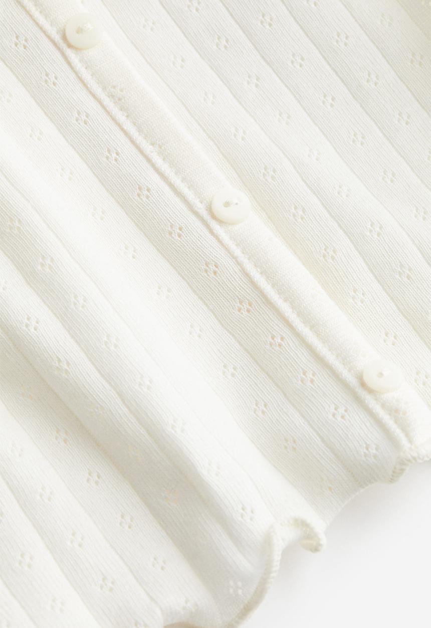 H&M - Cotton jersey T-shirt - white