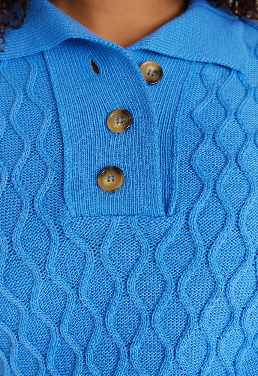 Trendyol - Plus sweater - blue
