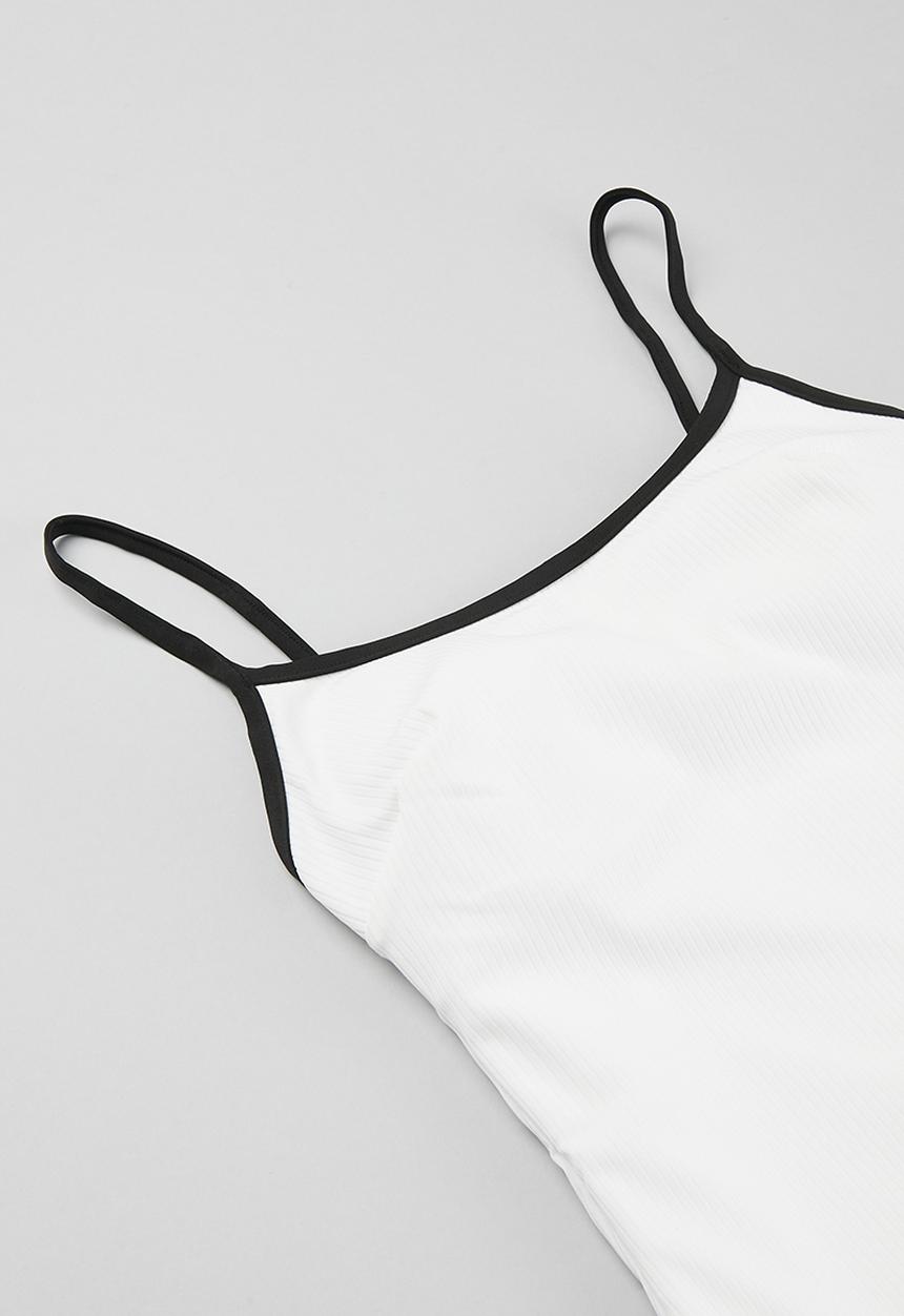 H&M - Padded-cup swimsuit - white
