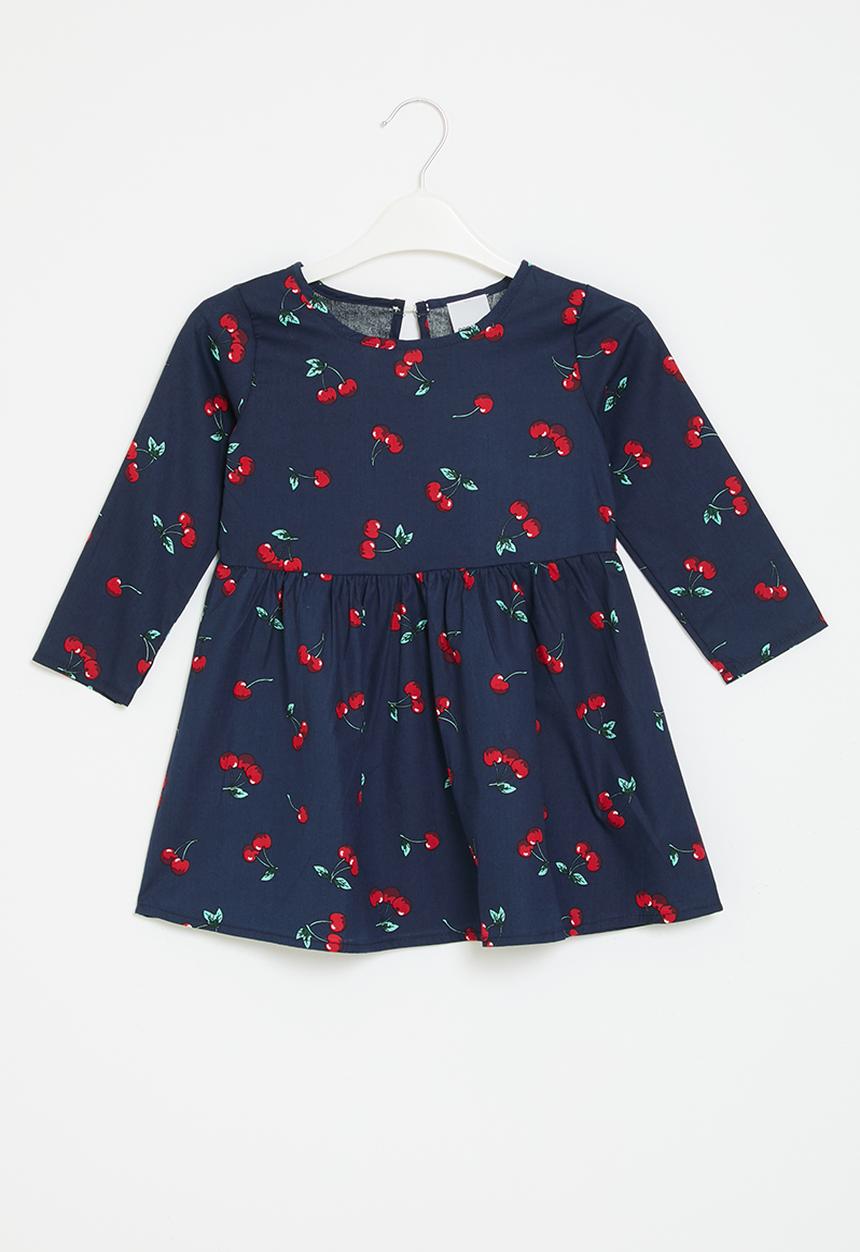Pop Candy - Printed dress - navy