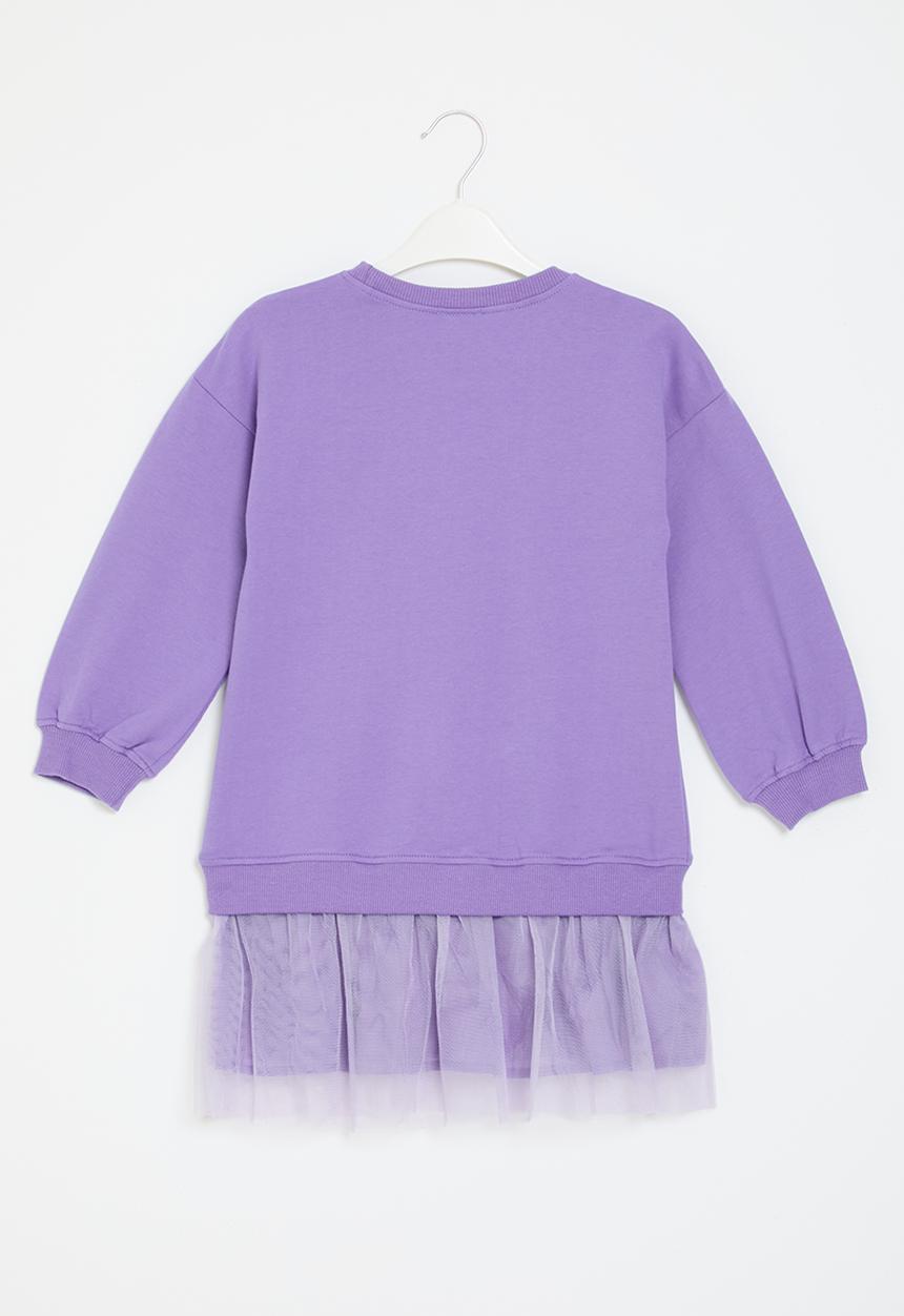 Pop Candy - Combo dress - lilac