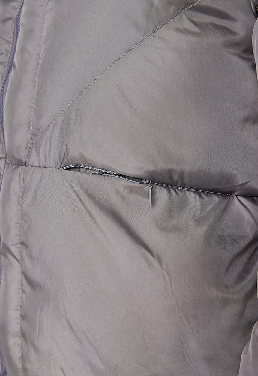 Trendyol - Plus oversized puffy coat - grey