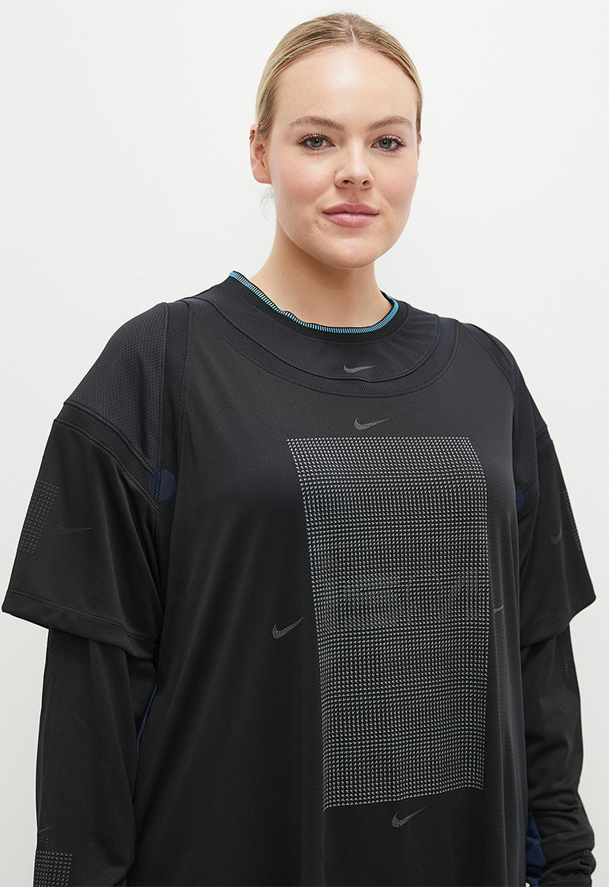 Nike - Plus U Nrg Ispa Long sleeve Top - Black