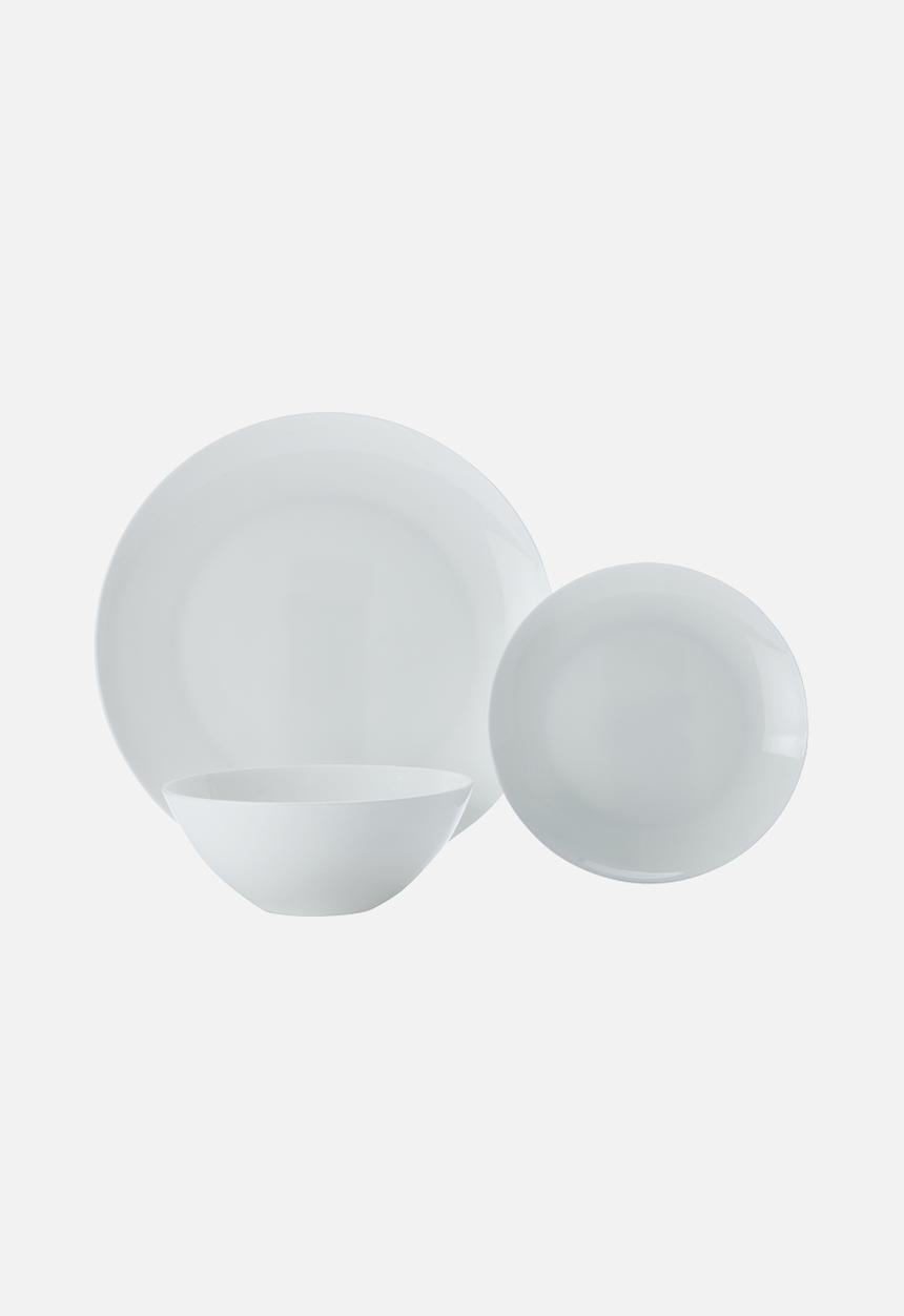 Maxwell & Williams - CMR Coupe Dinner Set of 12 - White