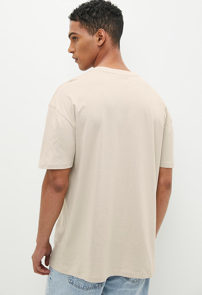 Superbalist - Saul Fashion Utility Pocket Tee - Stone
