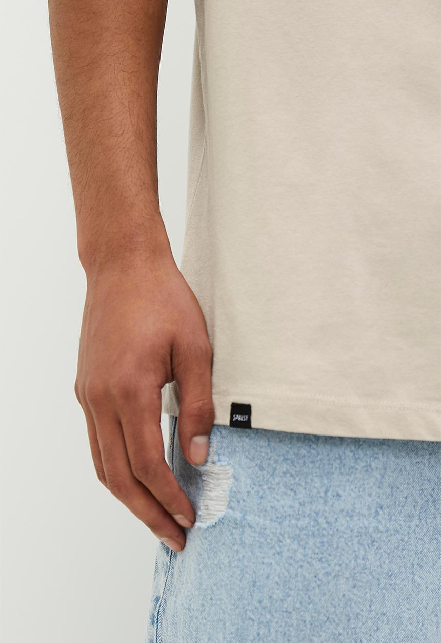 Superbalist - Saul Fashion Utility Pocket Tee - Stone