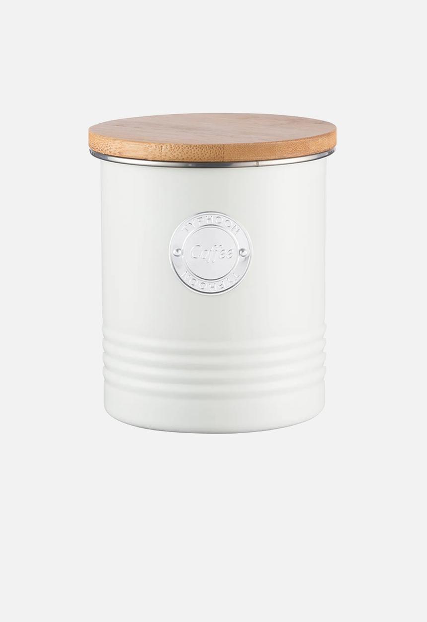 Typhoon - Typhoon Living Cream Coffee Canister - Brown & Cream