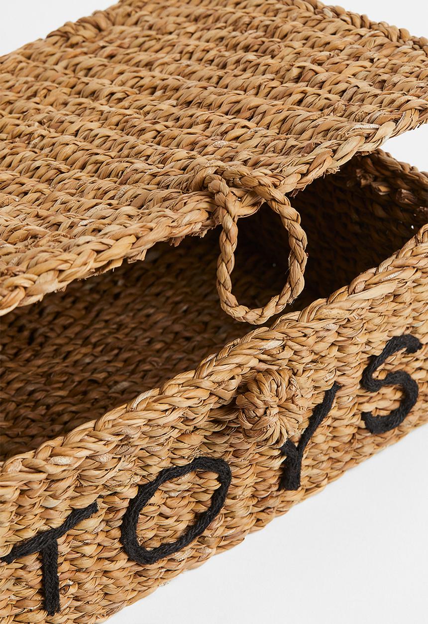 H&M - Lidded toy box - beige