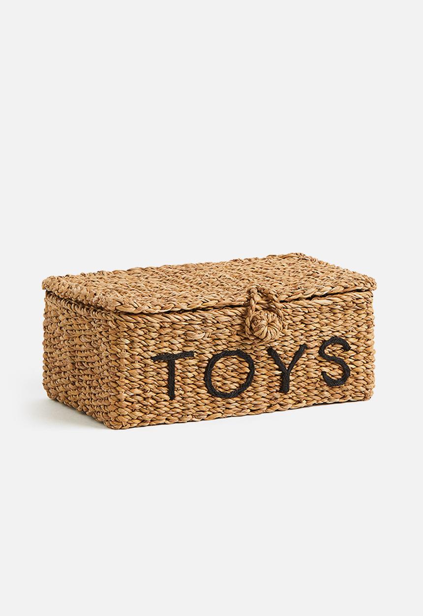 H&M - Lidded toy box - beige