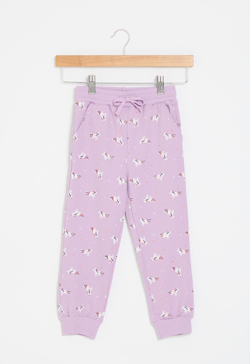 Pop Candy - Printed joggers - lilac