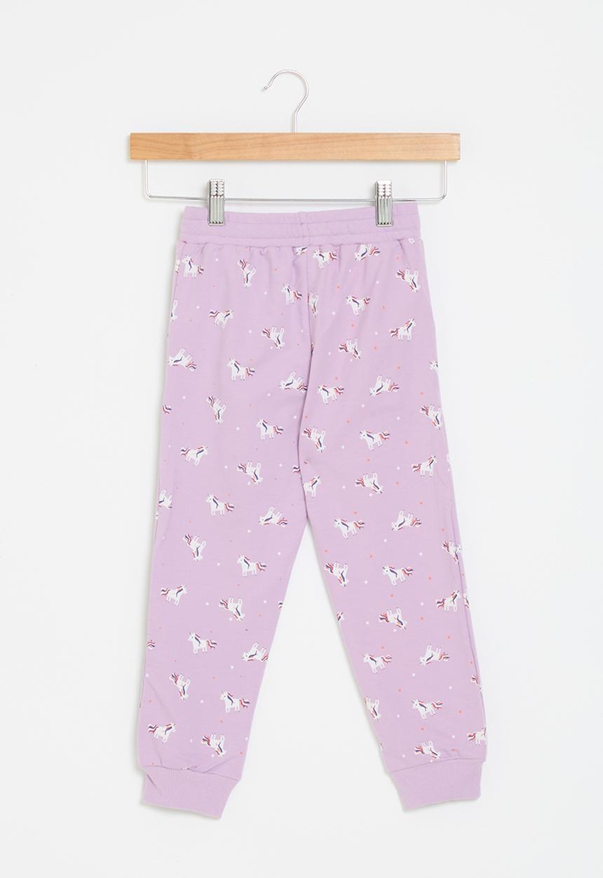 Pop Candy - Printed joggers - lilac