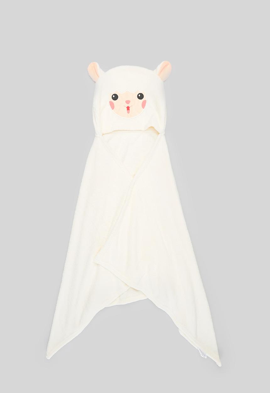 Pop Candy - Hooded novelty blanket - cream