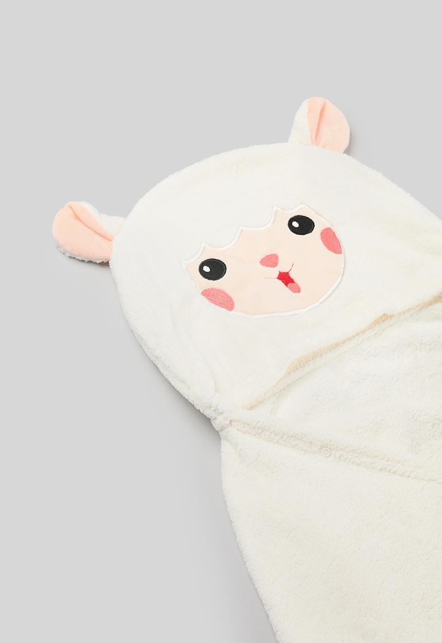 Pop Candy - Hooded novelty blanket - cream