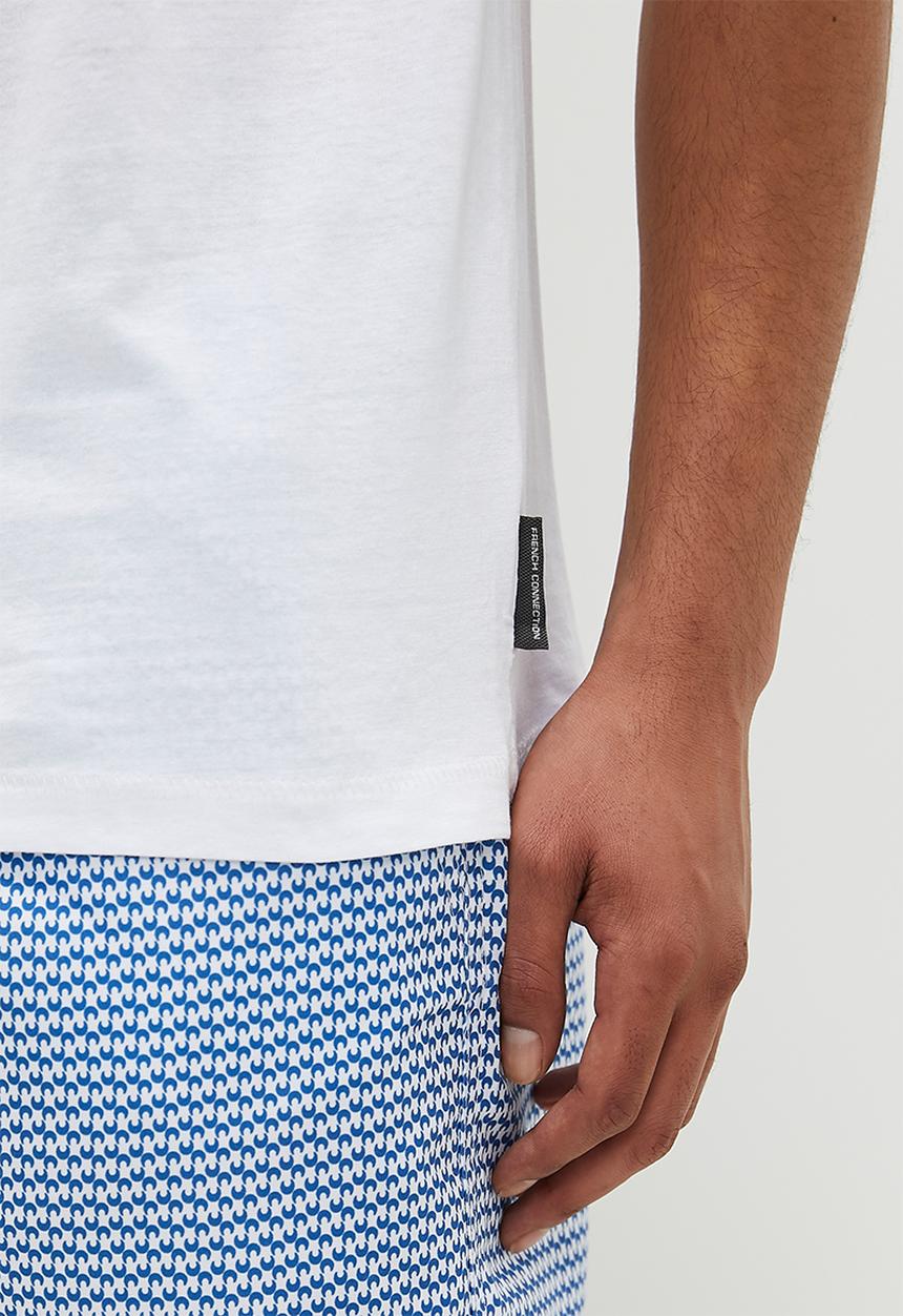 French Connection - Vest block - marine & white