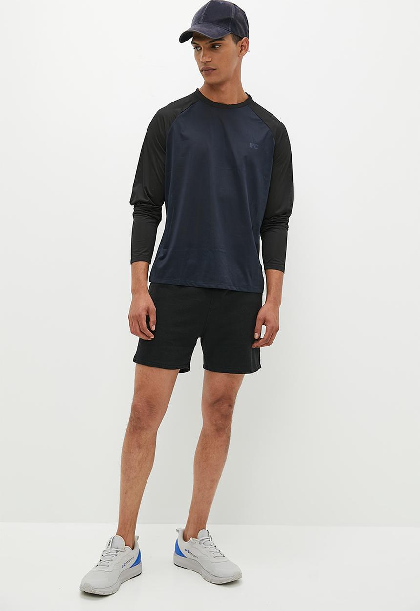 French Connection - Raglan long sleeve fcs - marine & black 