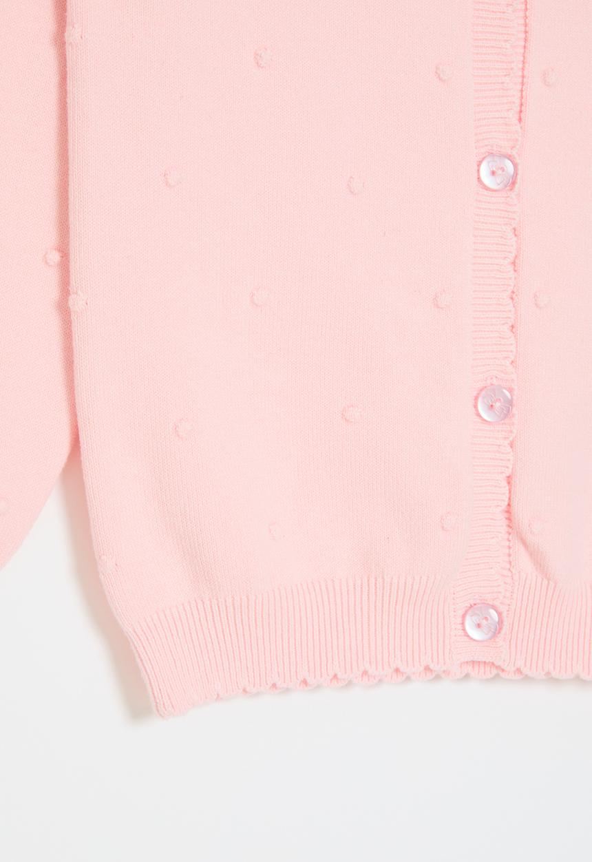Pop Candy - Buttoned down cardigan - pink
