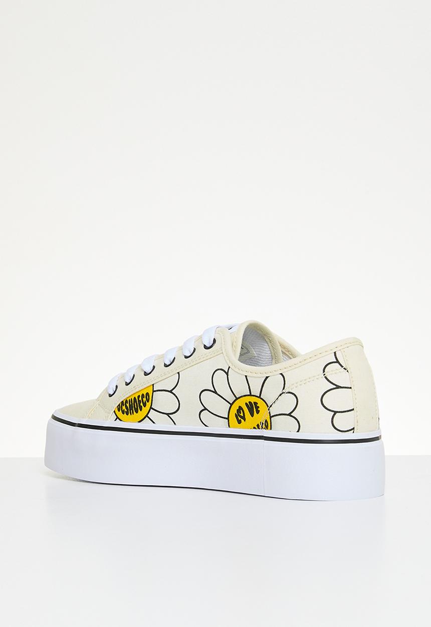 DC - Manual platform - White/Black/Flower 