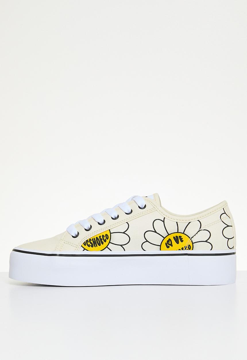 DC - Manual platform - White/Black/Flower 