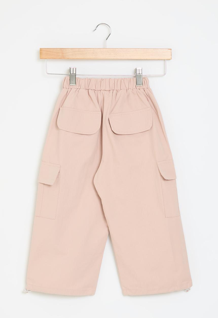Pop Candy - Drawstring cuff pants - pink
