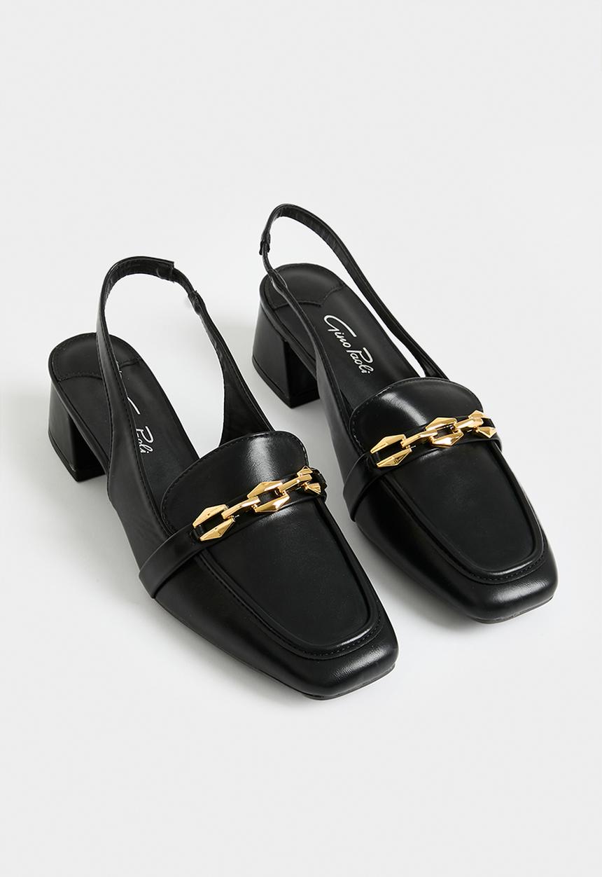 Gino Paoli - Amber slingback - black