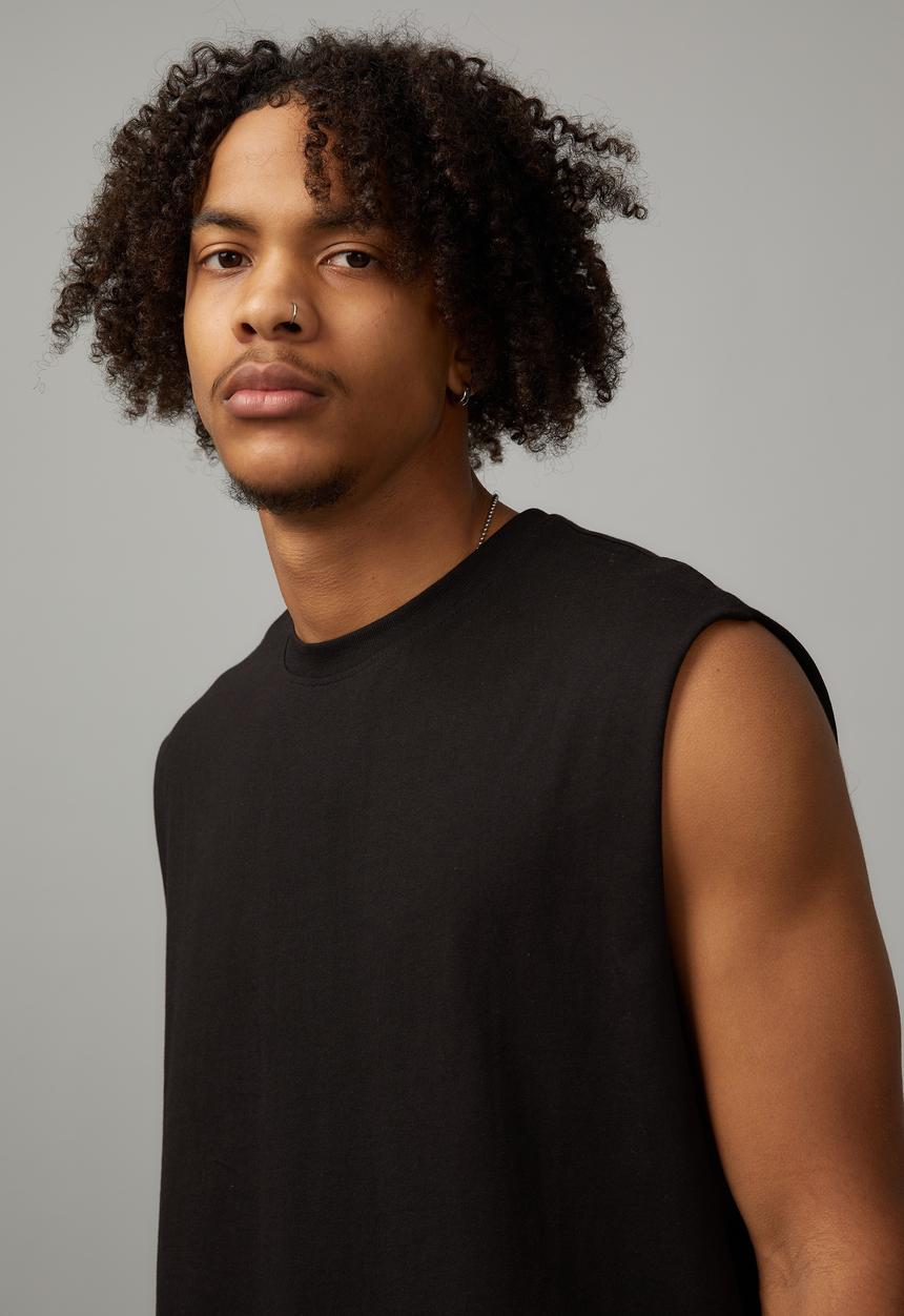 Factorie - Muscle Tank - Black 