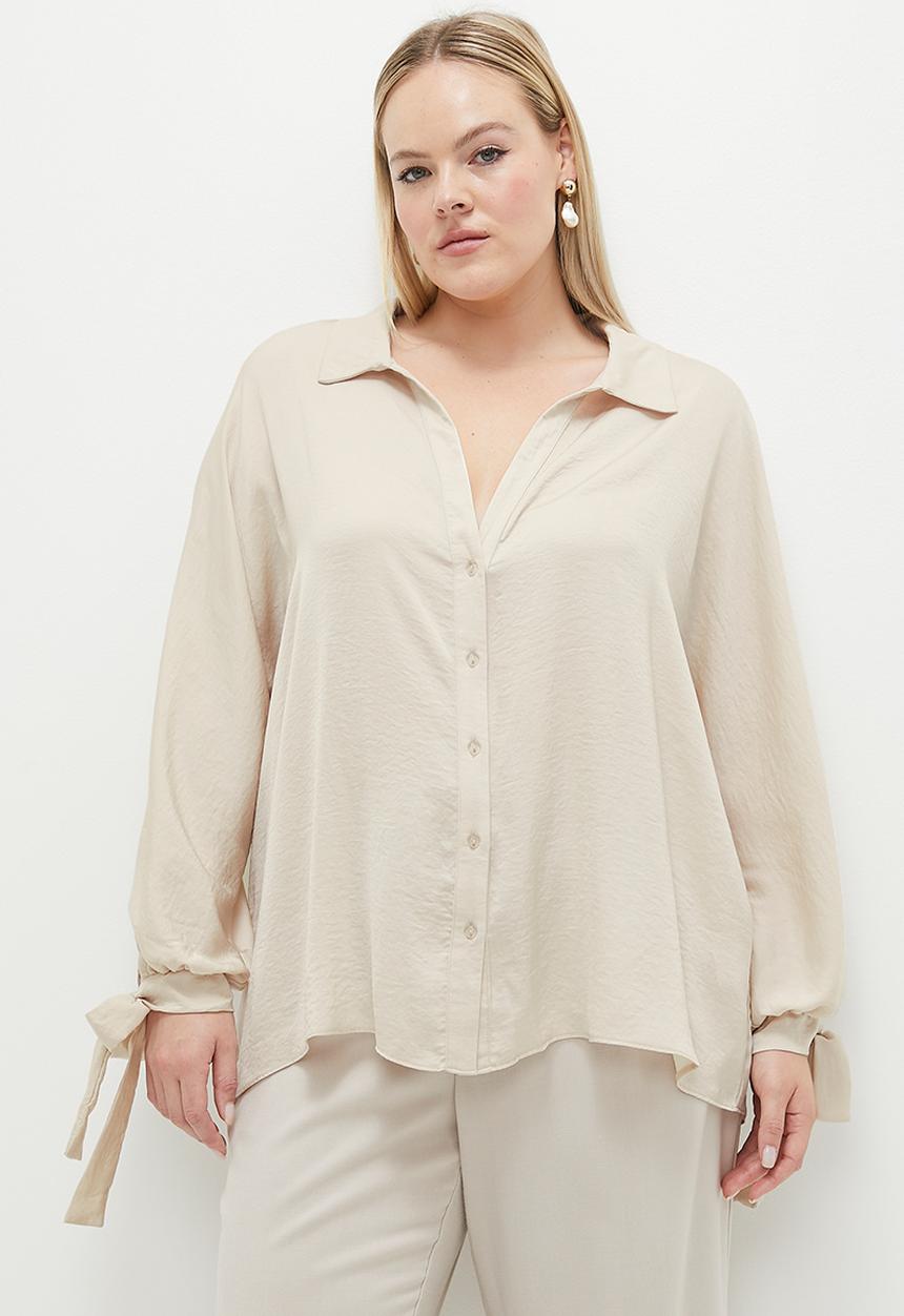 edit - Softie sleeve shirt - sand