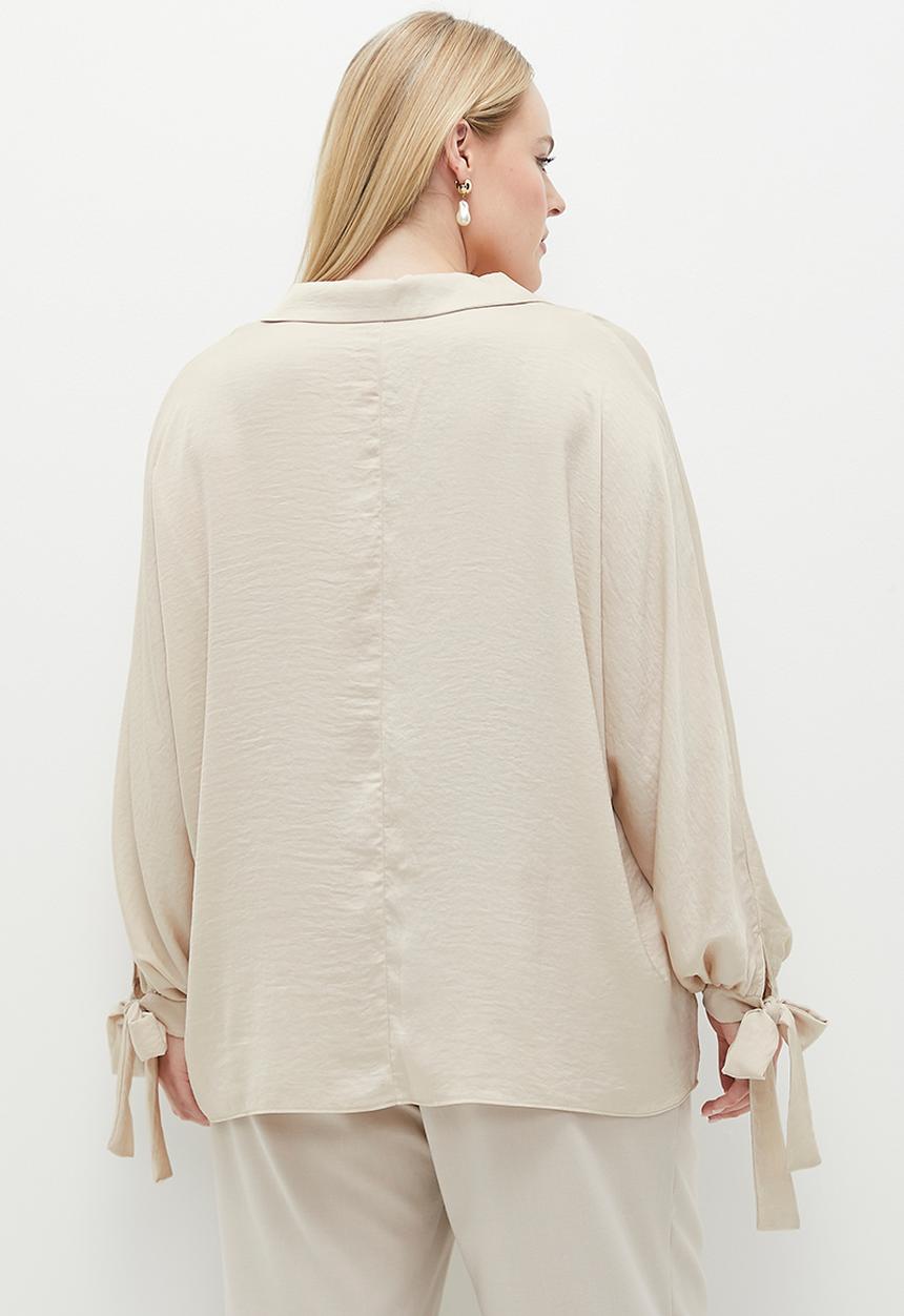 edit - Softie sleeve shirt - sand