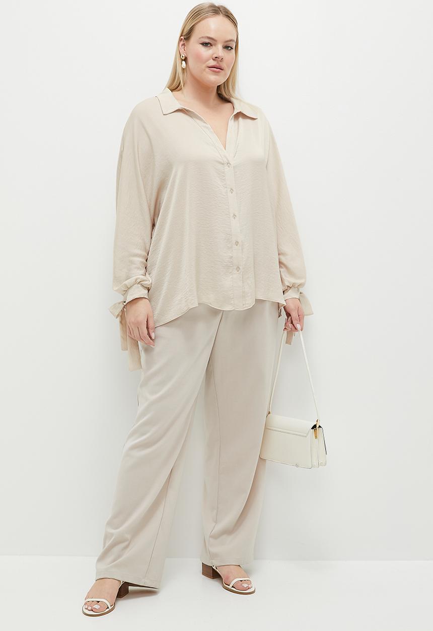 edit - Softie sleeve shirt - sand