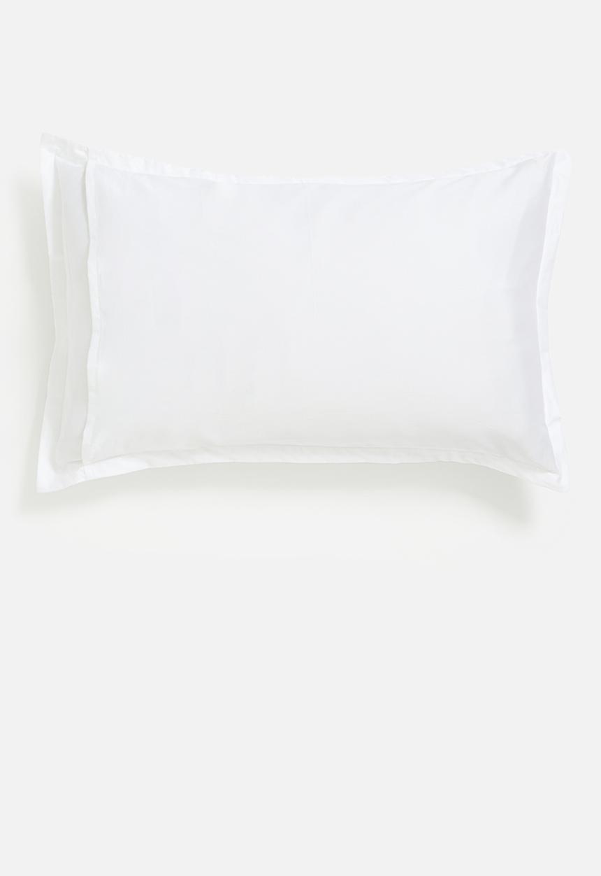 Sixth Floor - T400 Eygyptian Cotton oxford King pillowcase - White