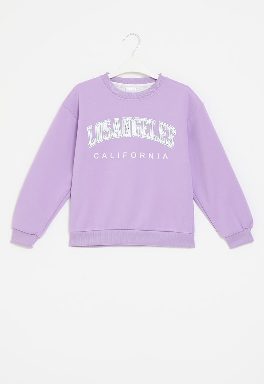 Pop Candy - Printed sweatshirt - purple