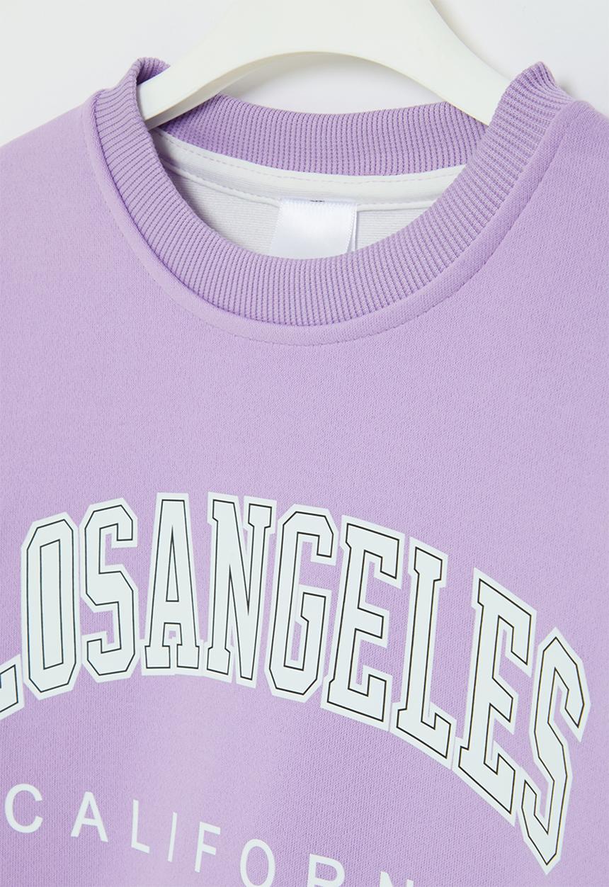 Pop Candy - Printed sweatshirt - purple