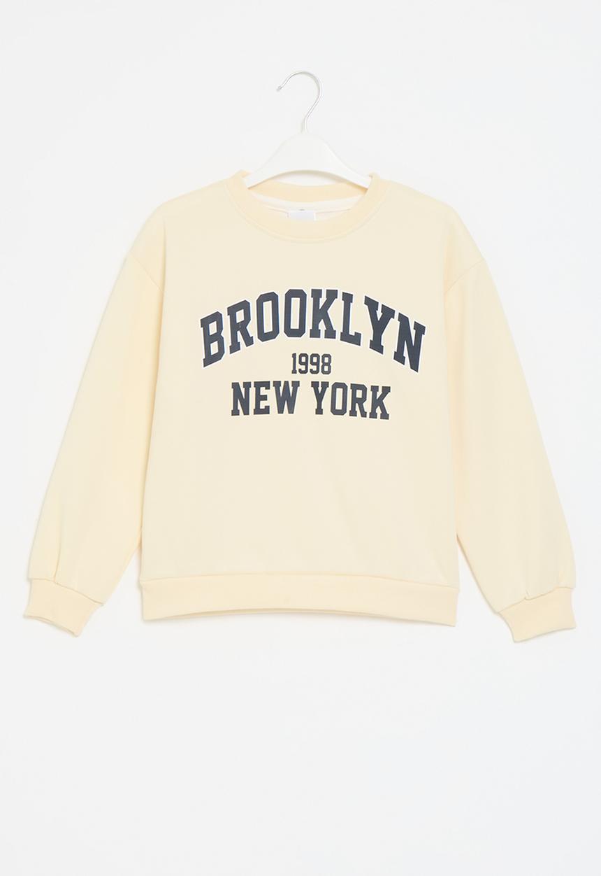 Pop Candy - Printed sweatshirt - cream