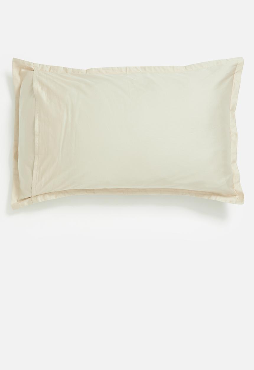 Sixth Floor - T400 Egyptian cotton oxford king pillowcase - stone