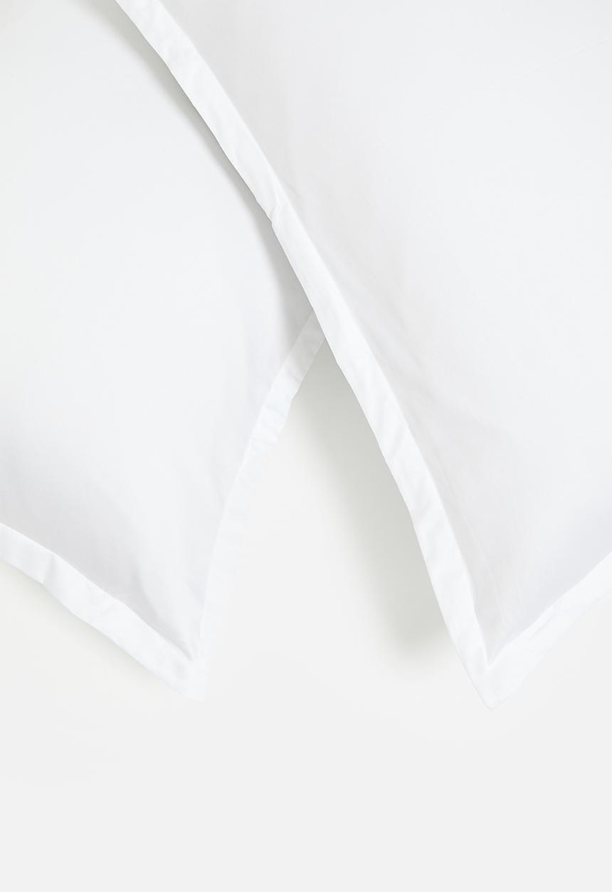 Sixth Floor - T400 Egyptian cotton oxford pillowcase set - white