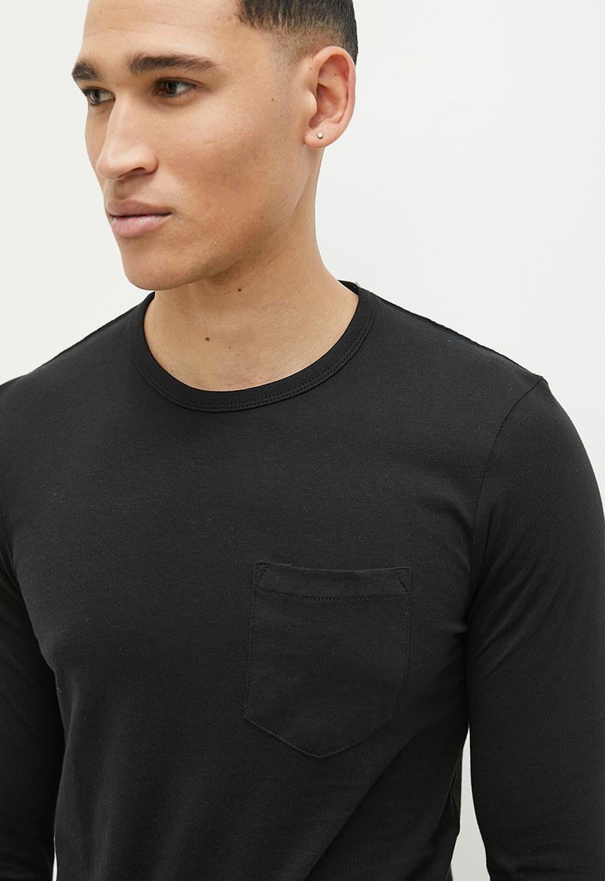 French Connection - Pocket long sleeve - black