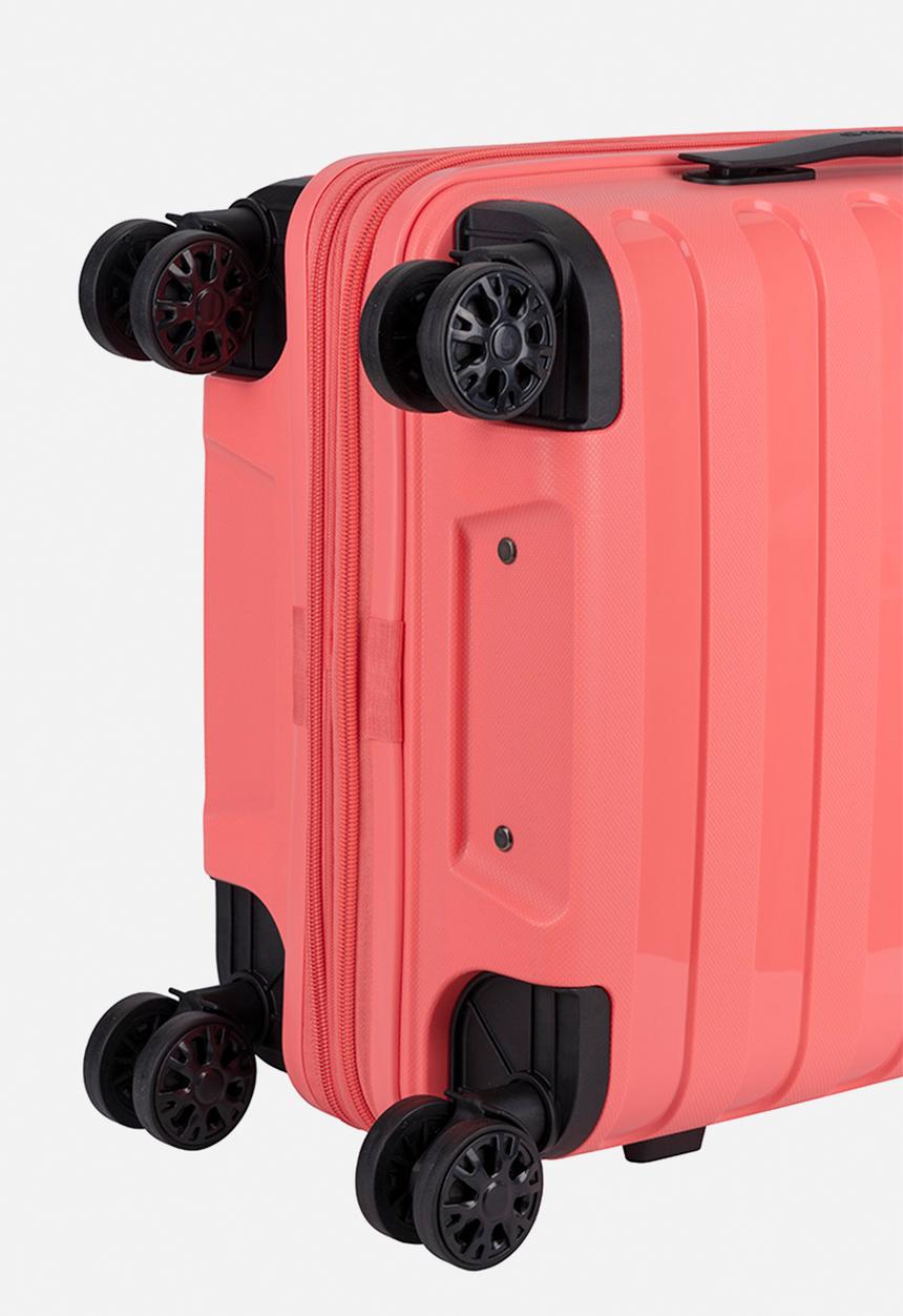 Cellini - Sonic 4 wheel trolley - Living Coral