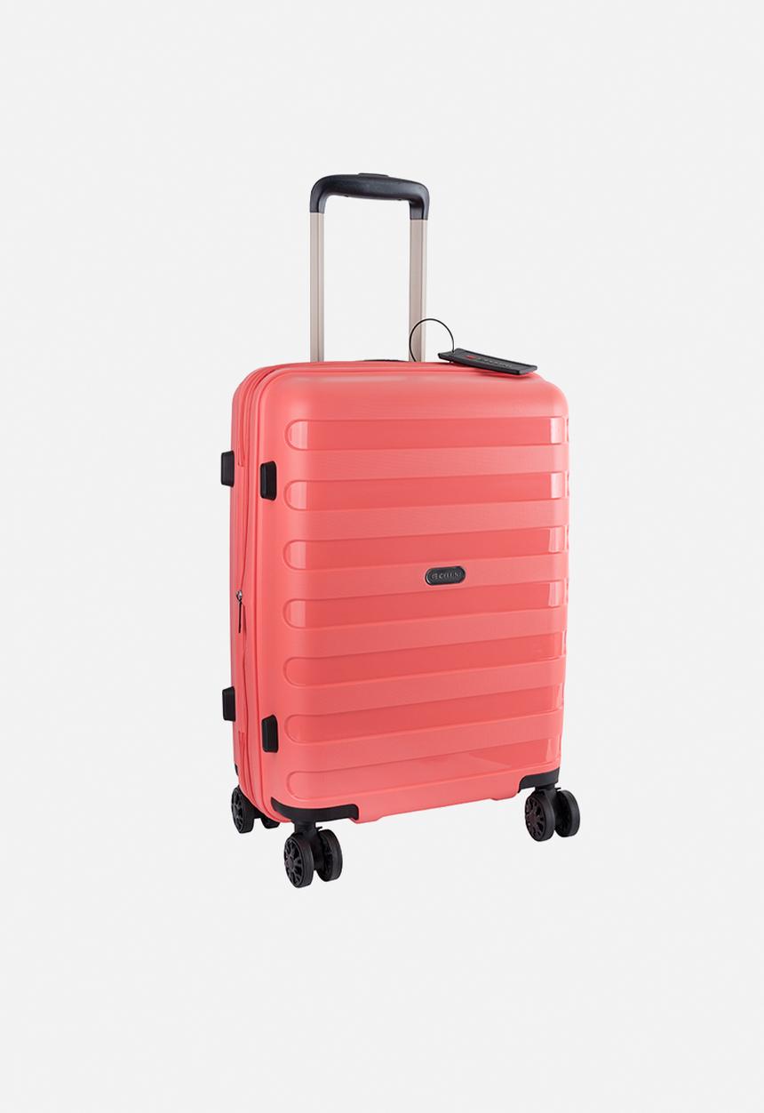 Cellini - Sonic 4 wheel trolley - Living Coral