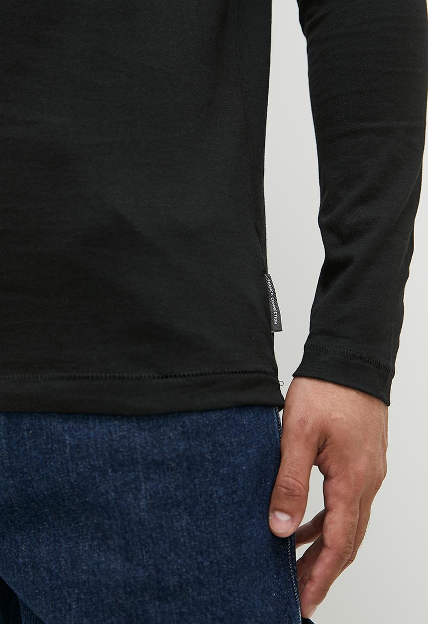 French Connection - Crew long sleeve - black 