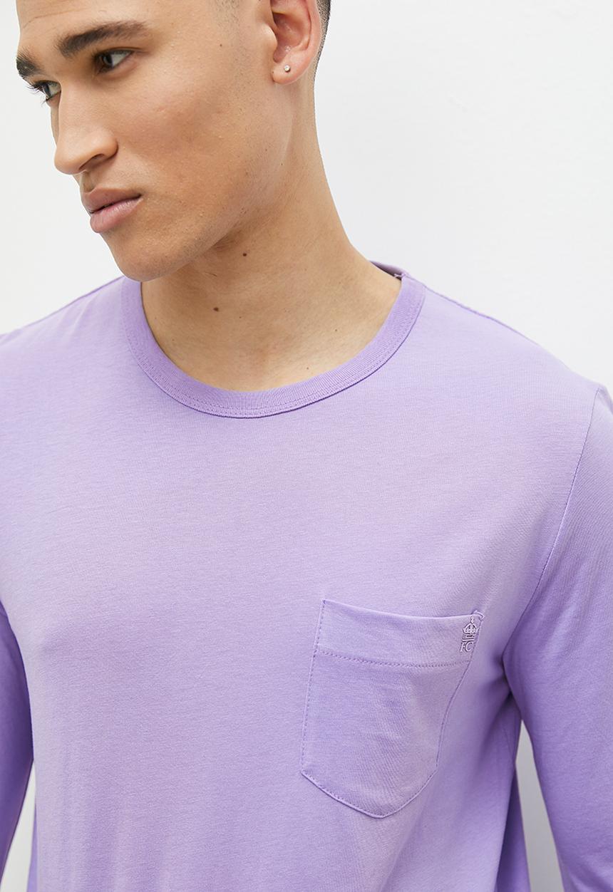 French Connection - Pocket long sleeve - lilac