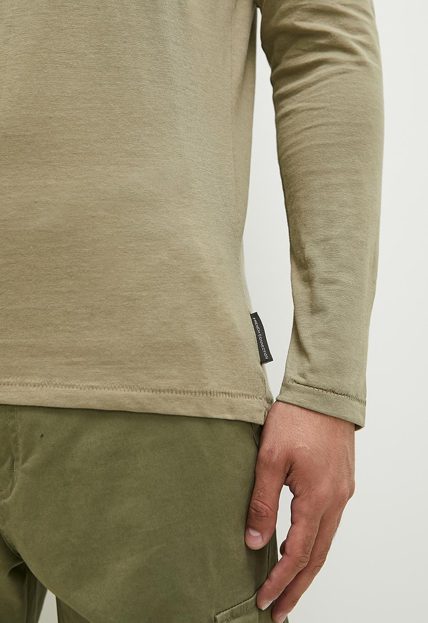 French Connection - Crew long sleeve - khaki