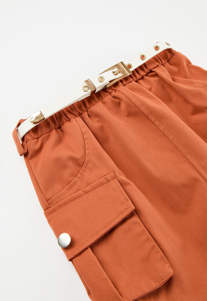 Pop Candy - Jacket and skirt set - rust