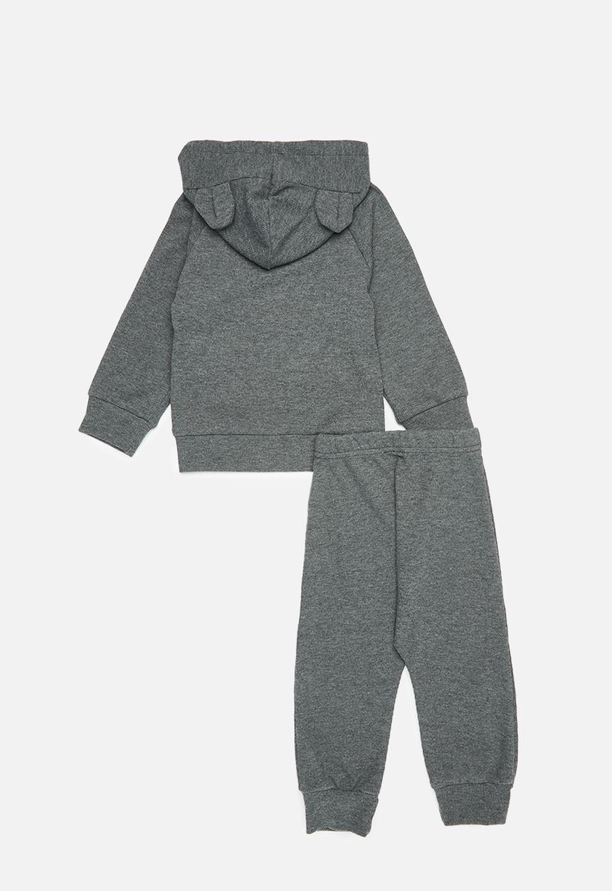 Pop Candy - Hooded tracksuit set - dark grey