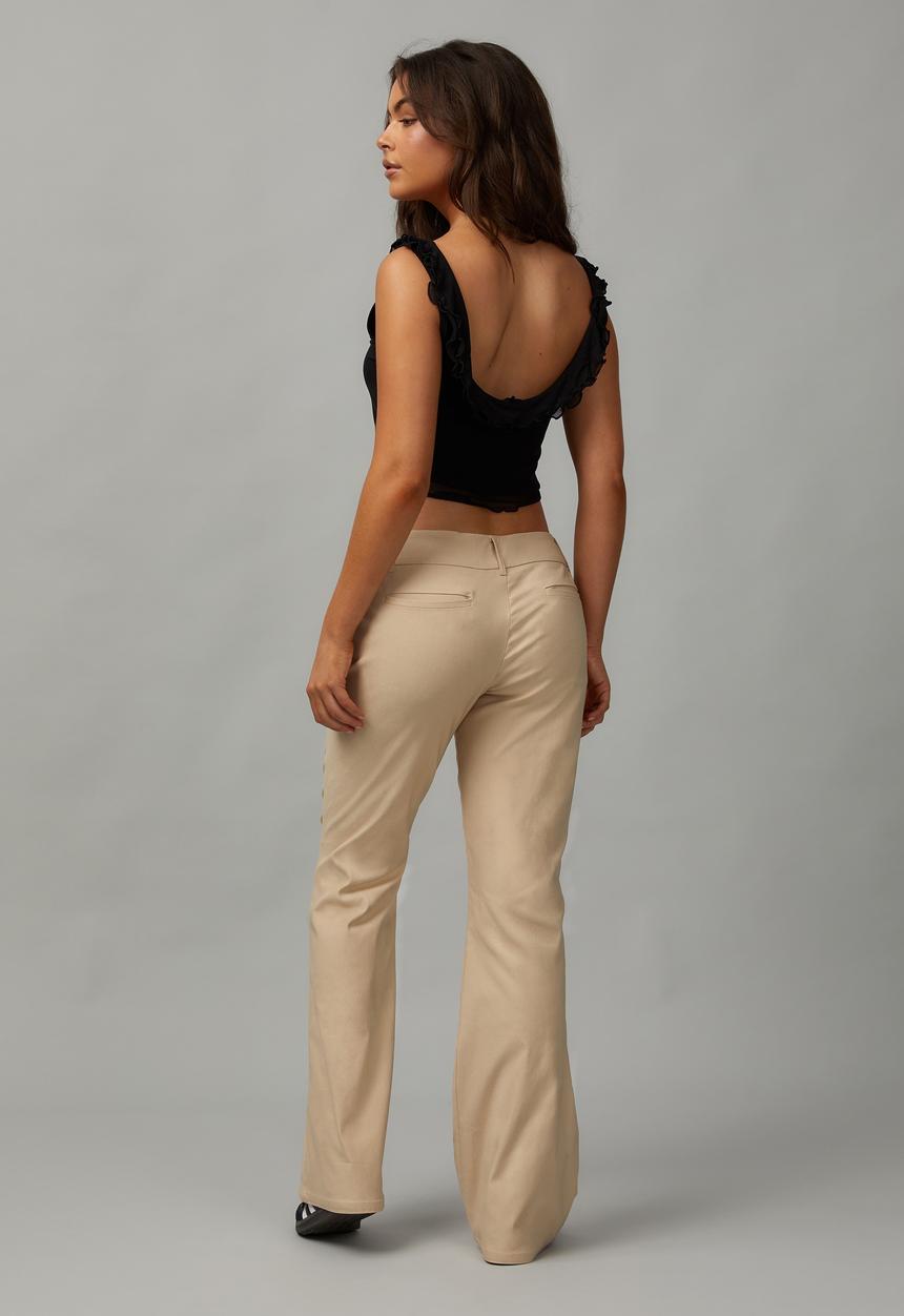 Factorie - Bobbie Flare Pant - Light Stone 
