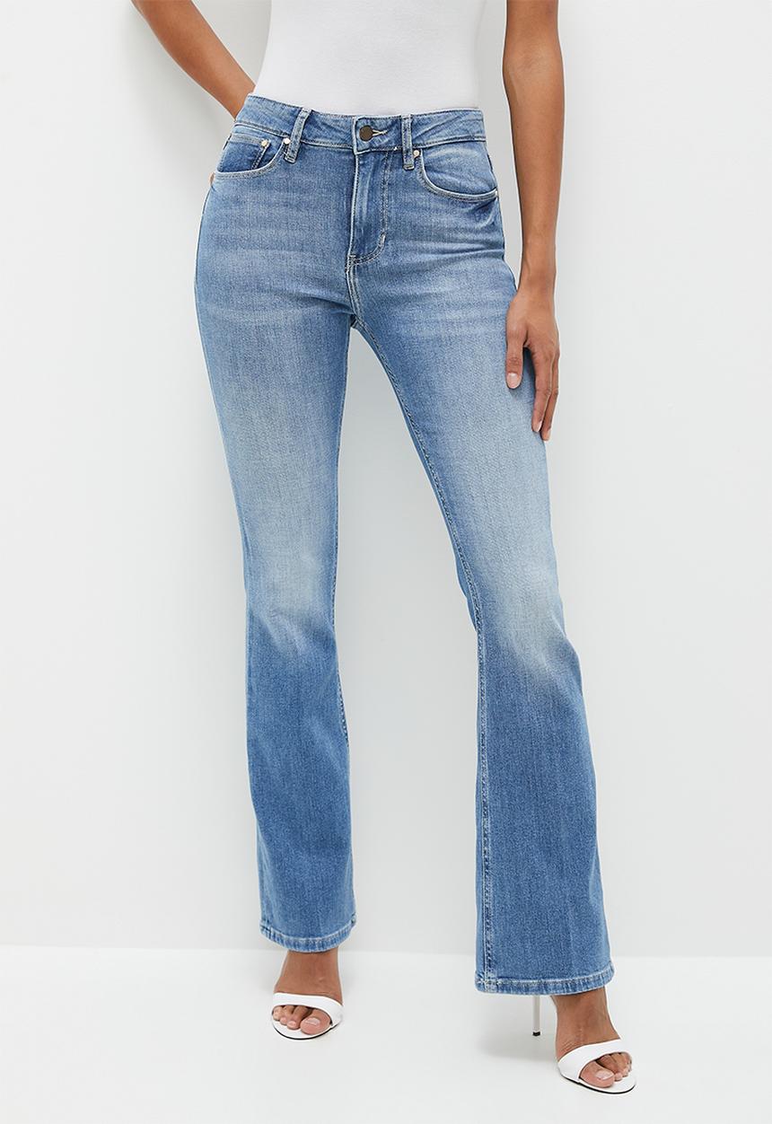 GUESS - Sexy flare jeans - cachemire mid wash