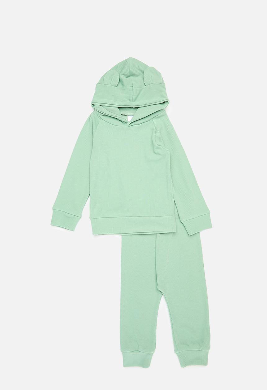 Pop Candy - Hooded tracksuit set - green
