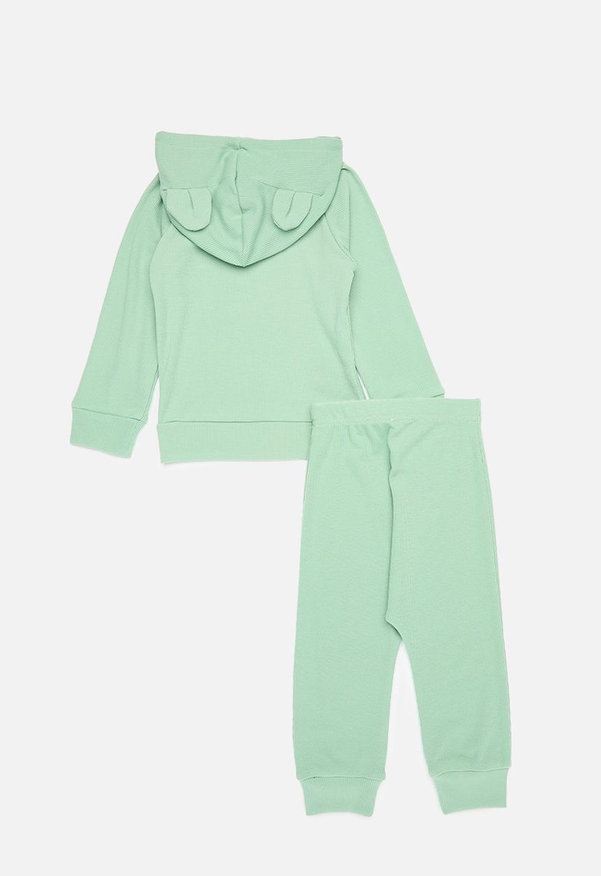 Pop Candy - Hooded tracksuit set - green
