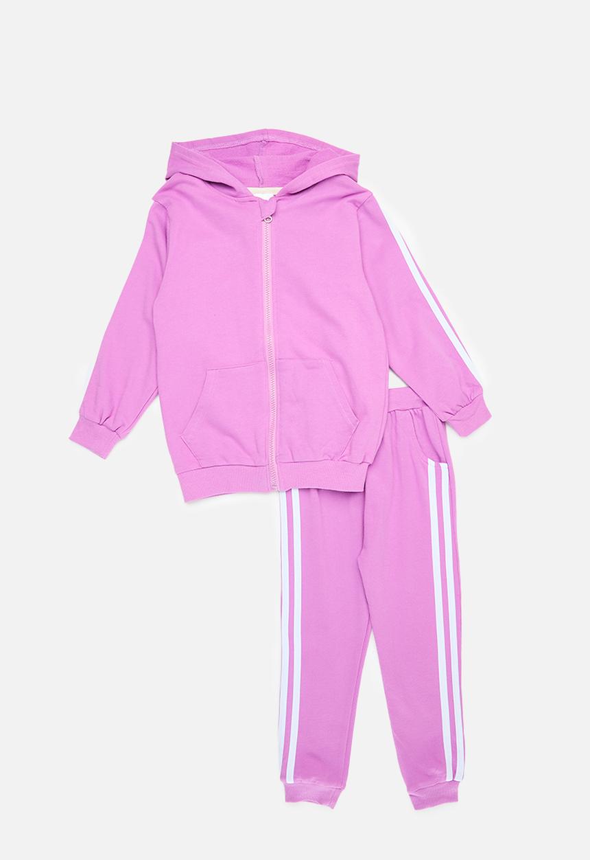 Pop Candy - Hooded tracksuit set - purple